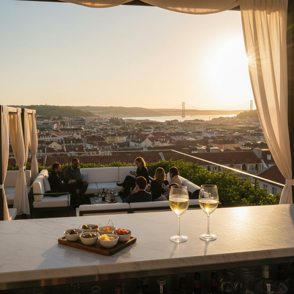 Lisbon's Rooftop Bars: Where to Watch the Sunset