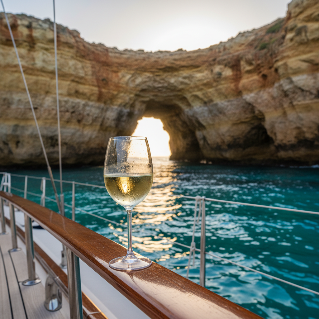 The Secret Azure: A Private Connoisseur’s Guide to the Algarve’s Hidden Sea Caves and Deserted Coves by Yacht