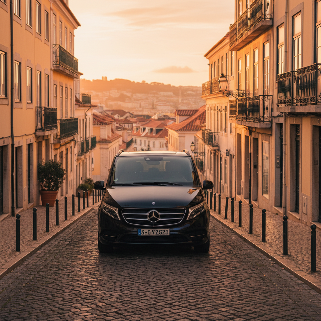 The Mercedes-Benz V-Class Experience with a Private Driver in Portugal