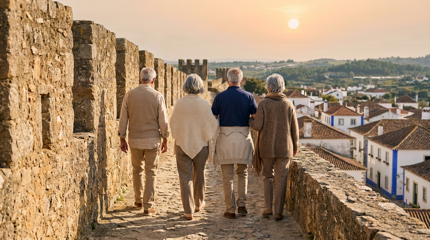 The Unbroken Walls of Óbidos